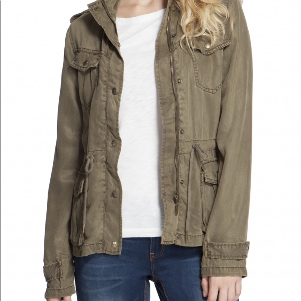 Max Jeans green utility jacket